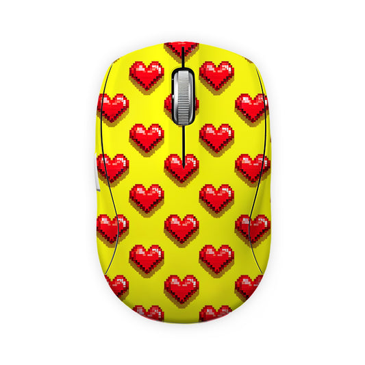 Red Hearts Mouse Skin