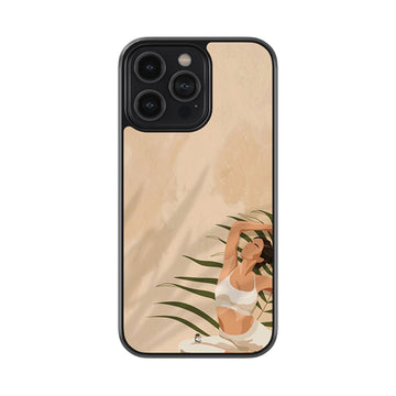 Aesthetic Yoga Women Glass Case