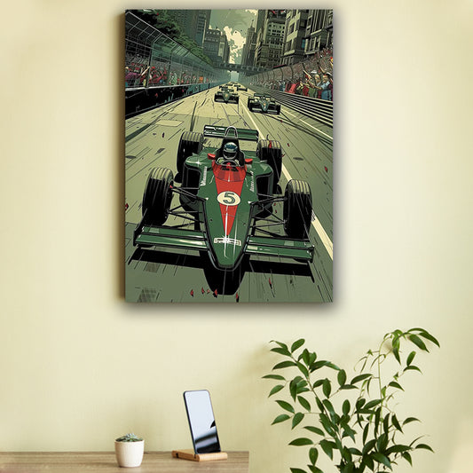 Street Racing Car Poster