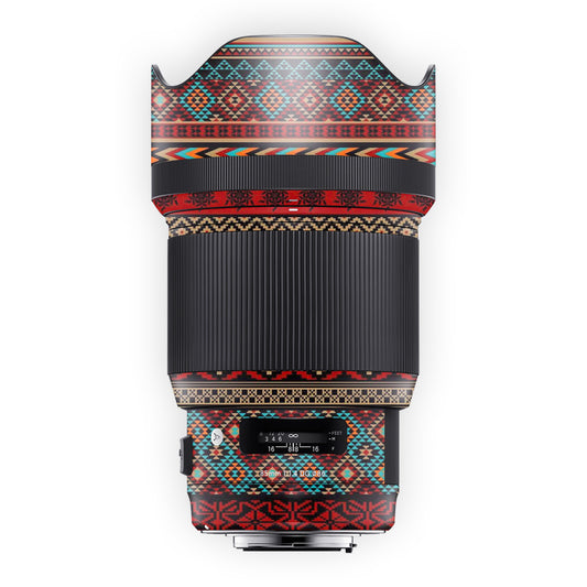 Rich Saree Pattern Lens Skin