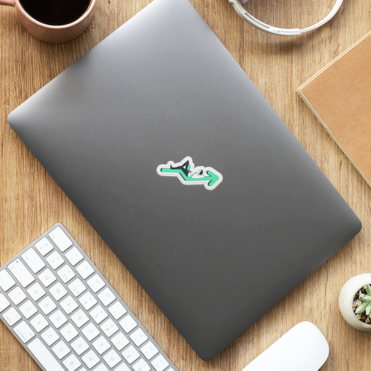 Market King Laptop Sticker