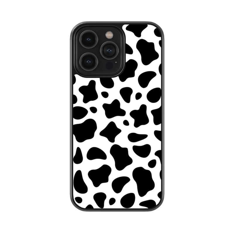 Moo Patterned Glass Case