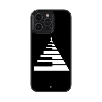 Piano Keys Walk Glass Case