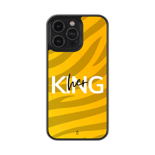 Her King Glass Phone case