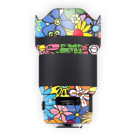 Colourful Flowers Lens Skin