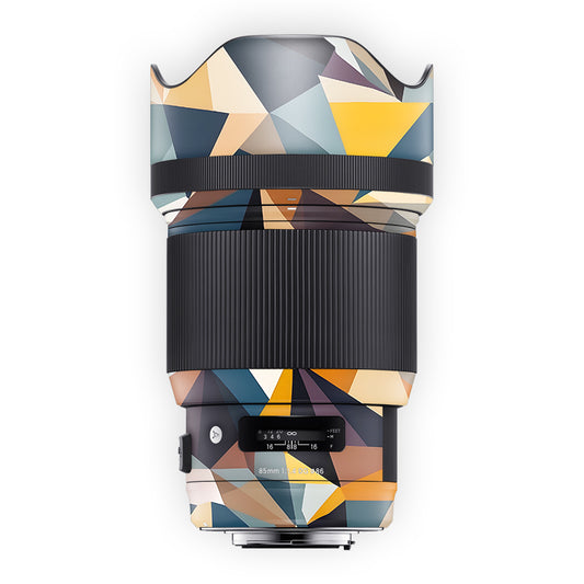 Abstractive Triangles Lens Skin