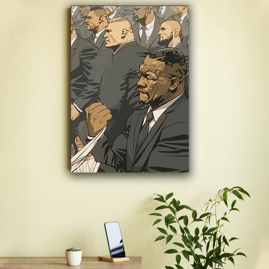 Mike Tyson Art Poster