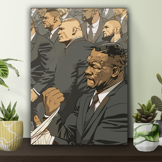 Mike Tyson Art Poster