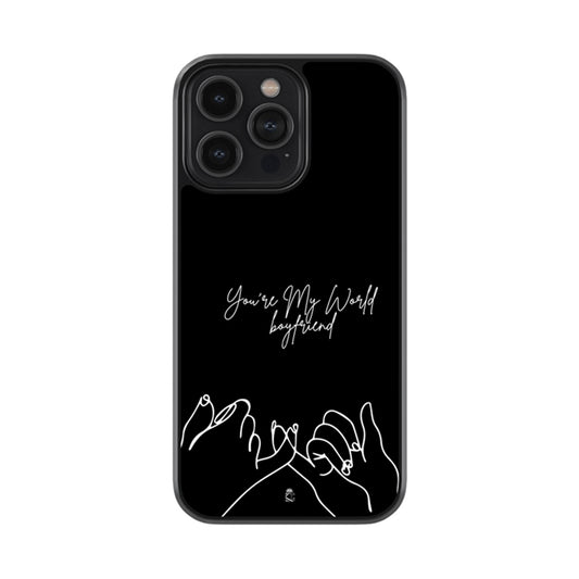 Youre my World Glass Phone case