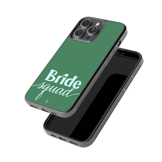 Bride Squad Glass Phone case