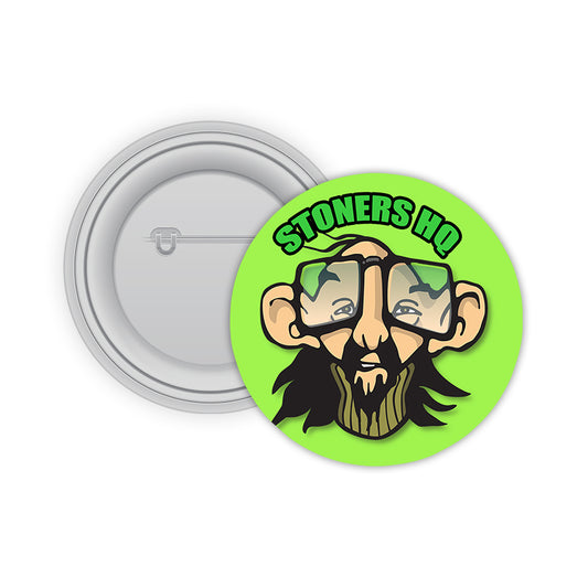 Stoners HQ Pin-back Button Badge