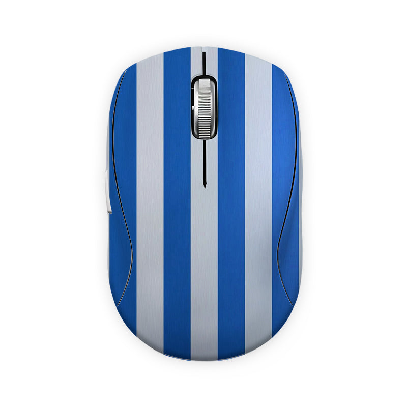 Linear Blue and White Mouse Skin