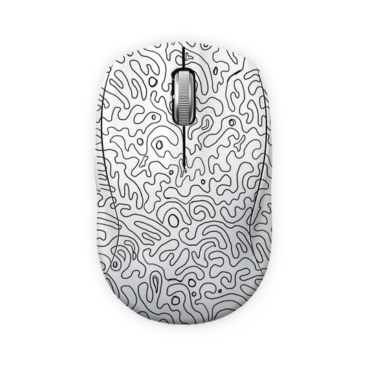 White Topograph Mouse Skin