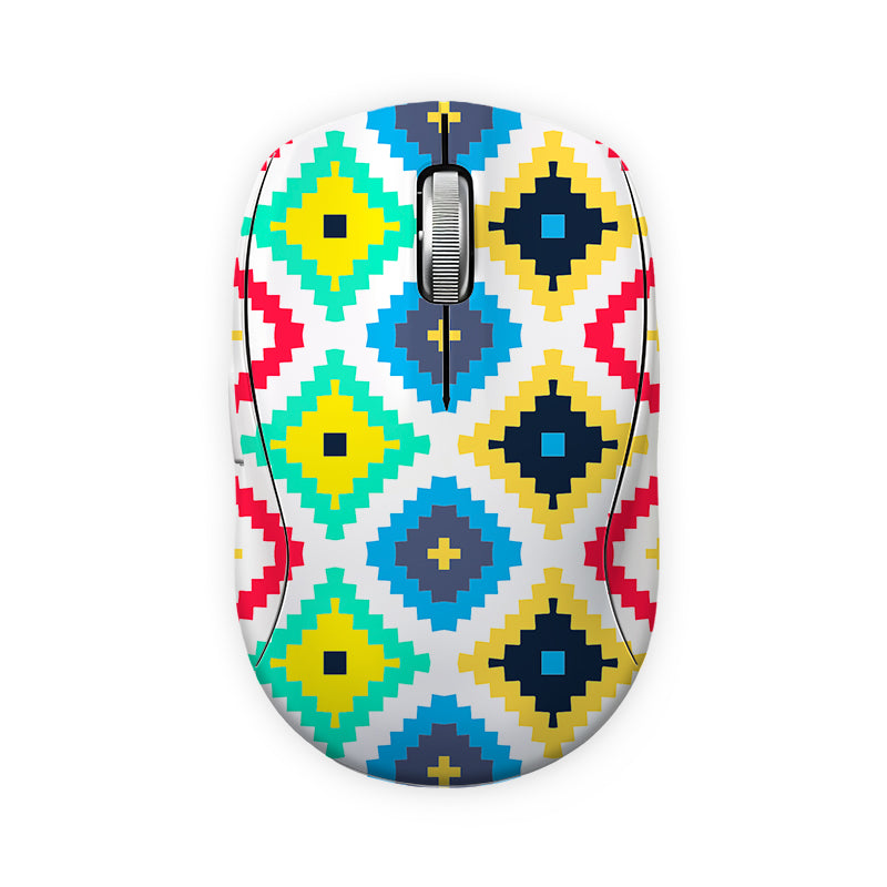 Noir Checkers Mouse Skin