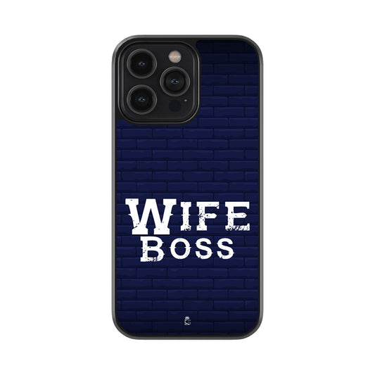 Wife Boss Glass Phone case