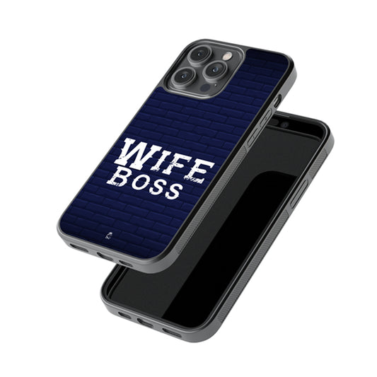 Wife Boss Glass Phone case