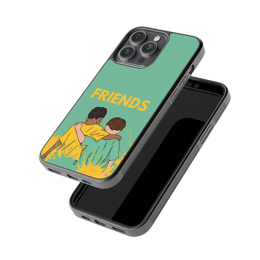 Childhood friends Glass Phone case