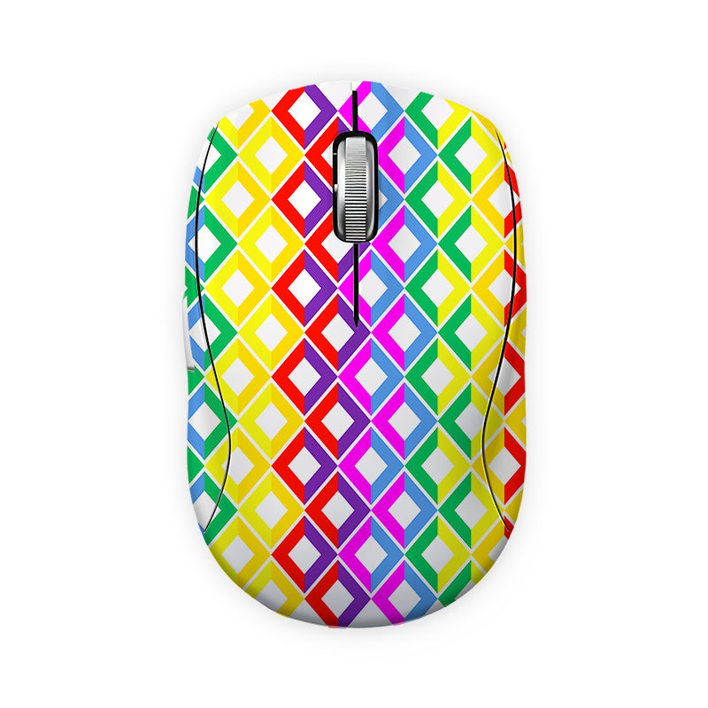 Colourful Quads Mouse Skin