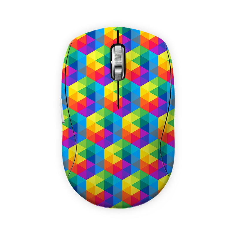 Abstractive Cubes Mouse Skin