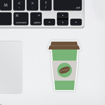 Coffee Inside Laptop Sticker