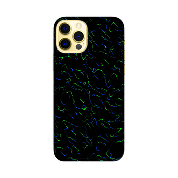 Neon Waves Slim Hard Case