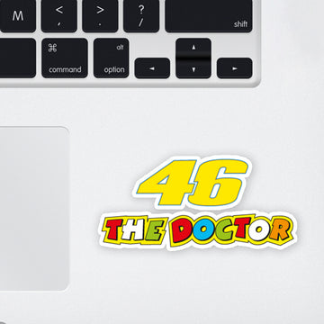 46 the Doctor Laptop Sticker