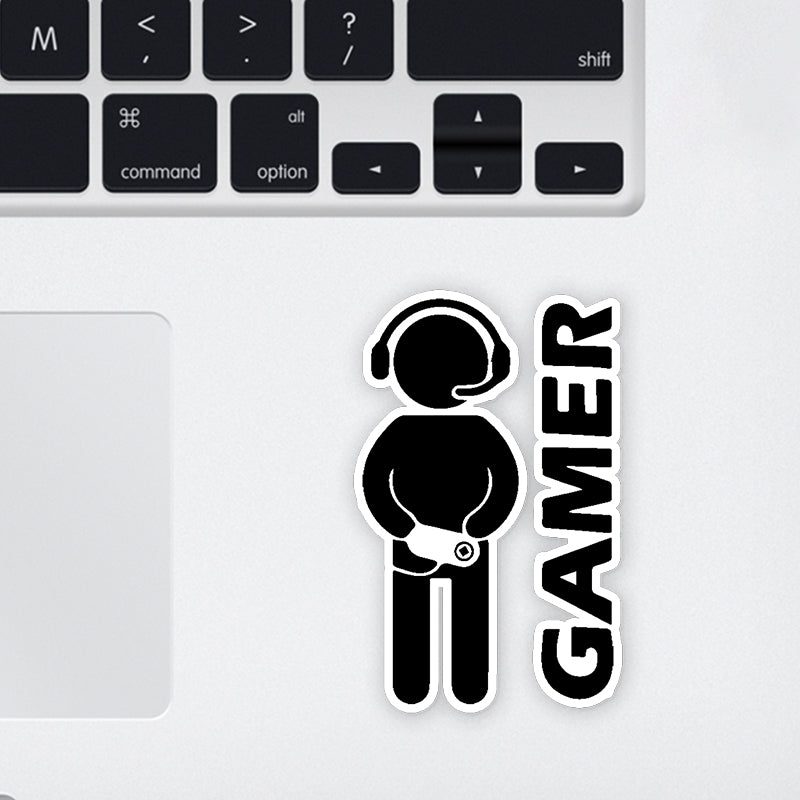 Gamer Laptop Sticker