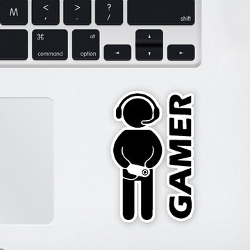 Gamer Laptop Sticker