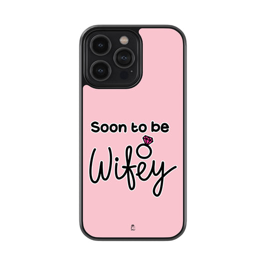 Soon to be Wifey Glass Phone case