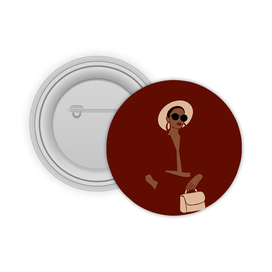 Unique Pin-back Button Badge