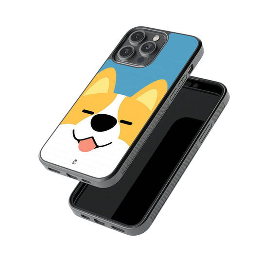 Doggo Unconditional Love Glass Case