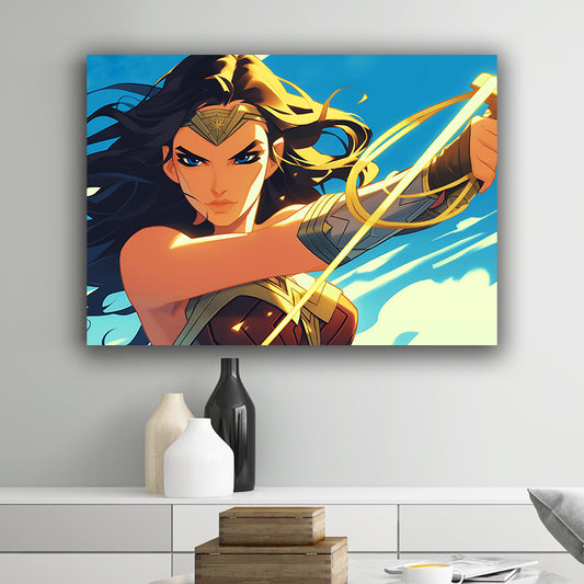 Wonderwoman Landscape Poster