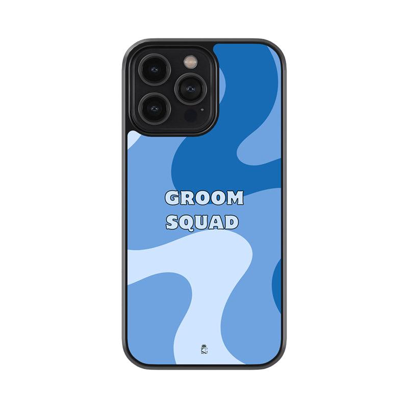 Groom Squad Glass Phone case