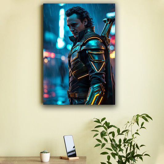 Loki God of evil Poster