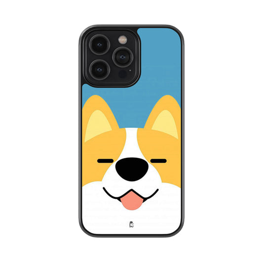 Doggo Unconditional Love Glass Case