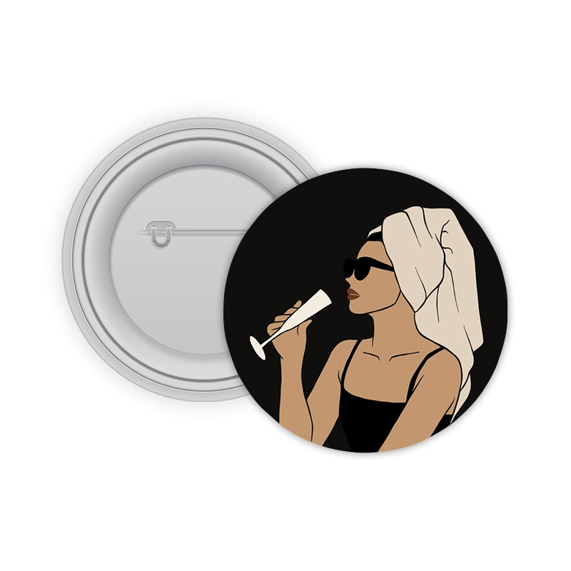 Lifestyle Pin-back Button Badge