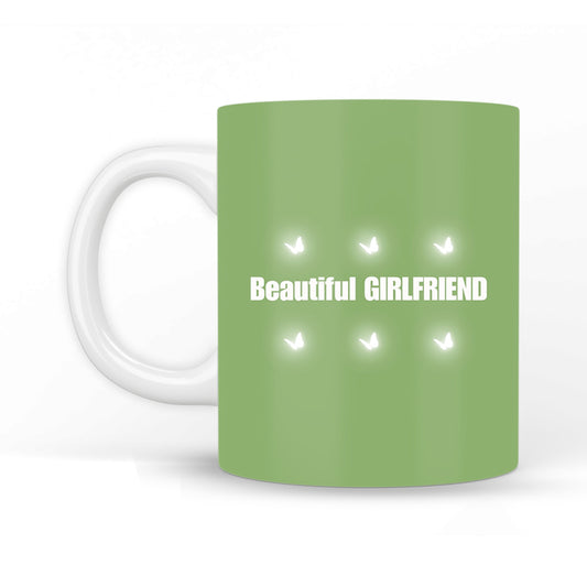 Beautiful Butterfly Girlfriend Coffee Mug