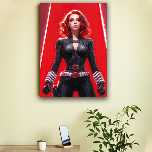 Animated Black Widow Poster