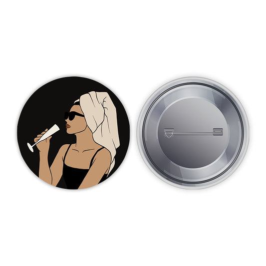 Lifestyle Pin-back Button Badge