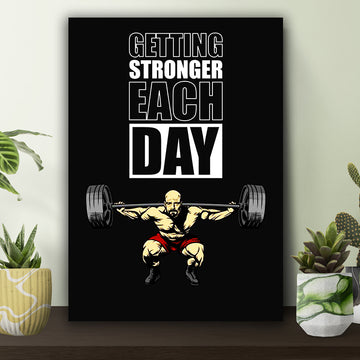 Getting Stronger Each Day Poster