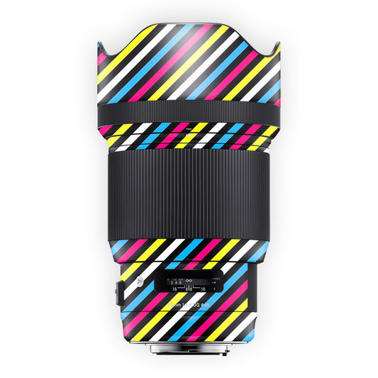 Radial Stripes Lens Skin