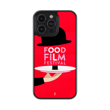 Food Film Festival Glass Case