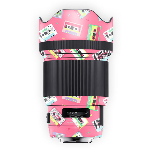 Retro Cassette Lens Skin