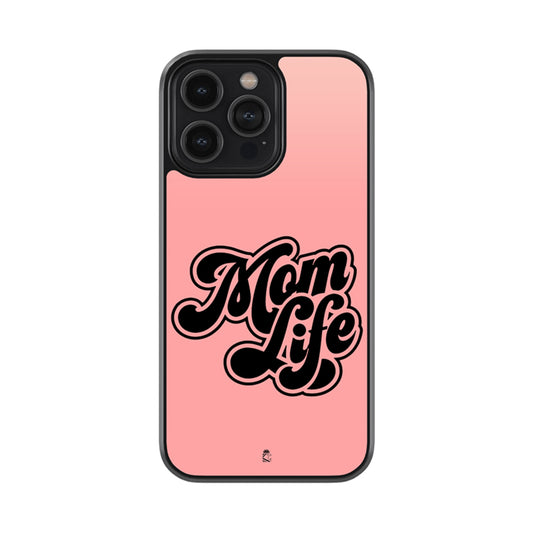 Mom Life Glass Phone case