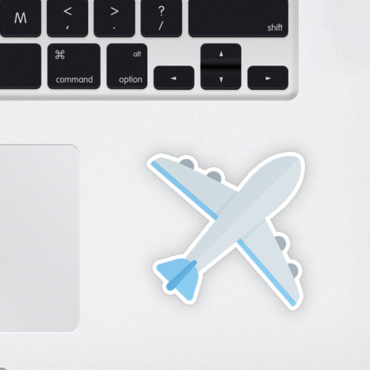 Flight Mode Laptop Sticker