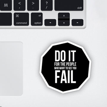 Just Do it Laptop Sticker