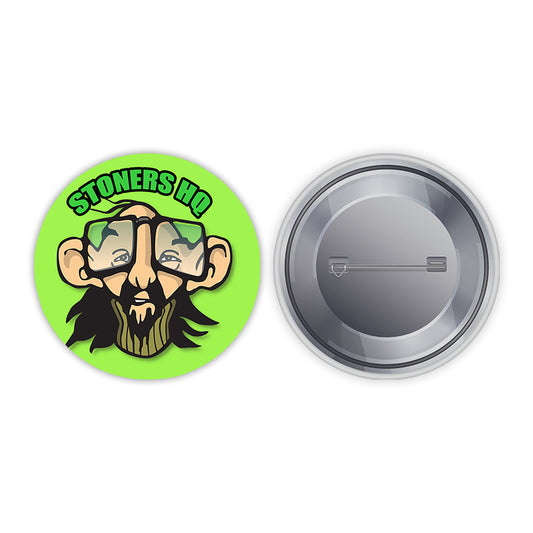 Stoners HQ Pin-back Button Badge