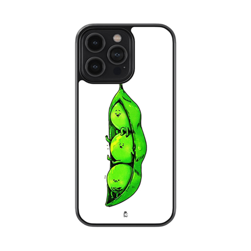 Peace Of Peas Glass Case