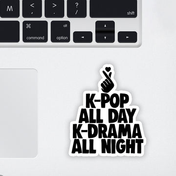 Always BTS Laptop Sticker