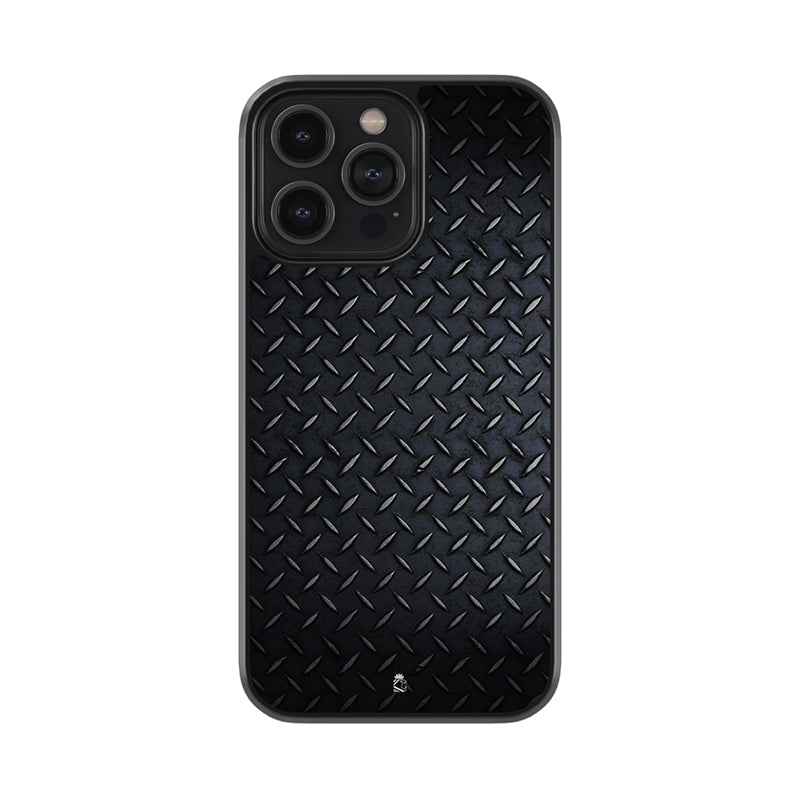 Prism Strips Carbon Patterned Glass Case